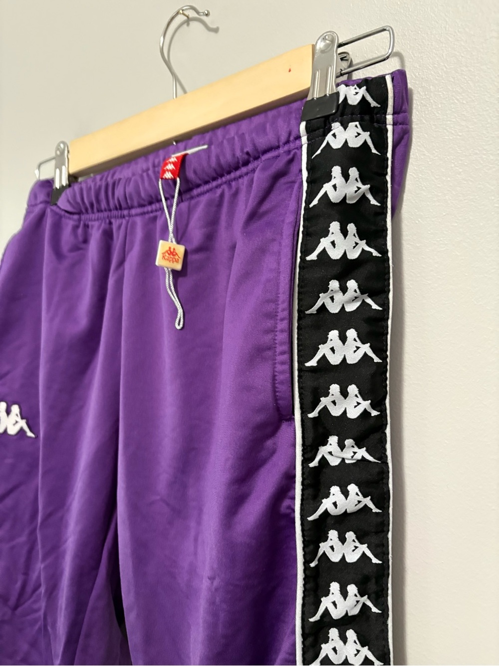 Kappa Unisex Dark Purple Ankle Track Jogger